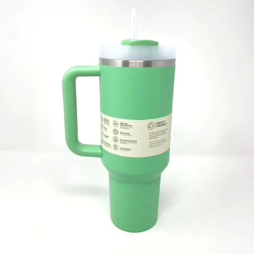 Stanley The Quencher H2.0 FlowState™ Tumbler 40 Oz Jade - Picture 4 of 6